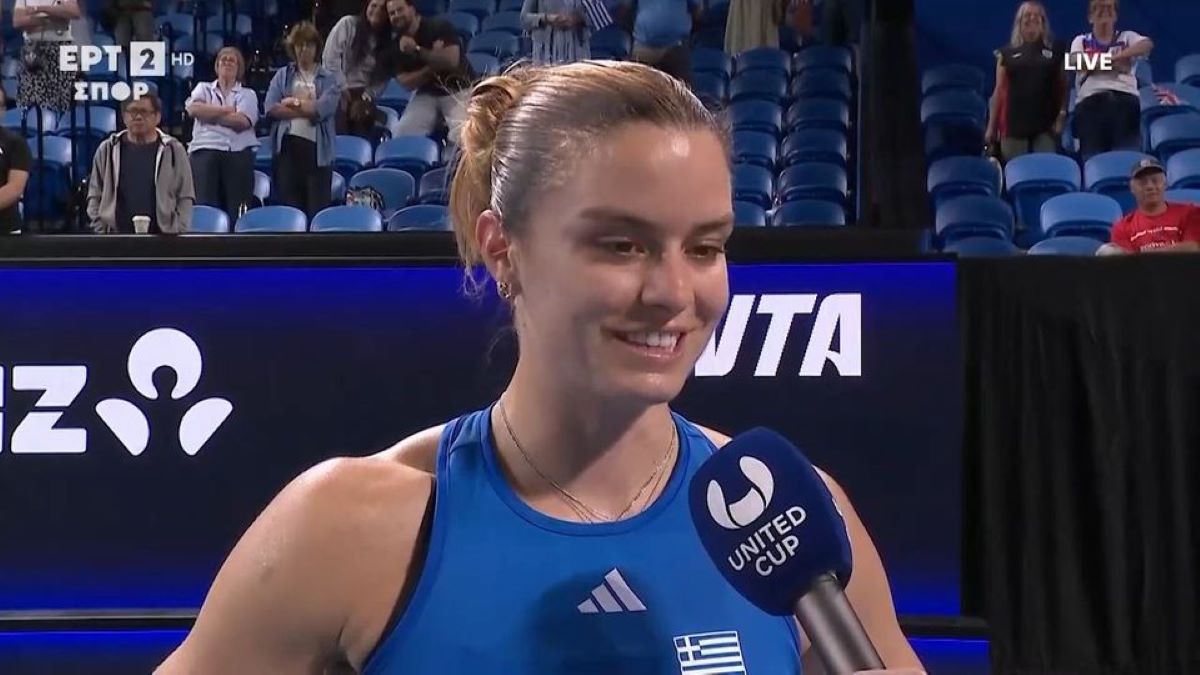 Σάκκαρη: «Νίκησα την Ραντουκάνου με πρόκριση της Ελλάδας και αυτό με κάνει πολύ χαρούμενη»