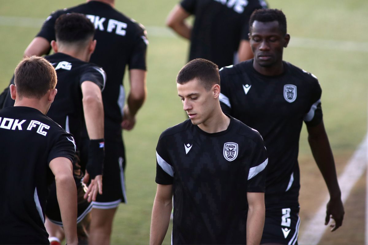 «Ντου» στην προπόνηση του ΠΑΟΚ (vid)