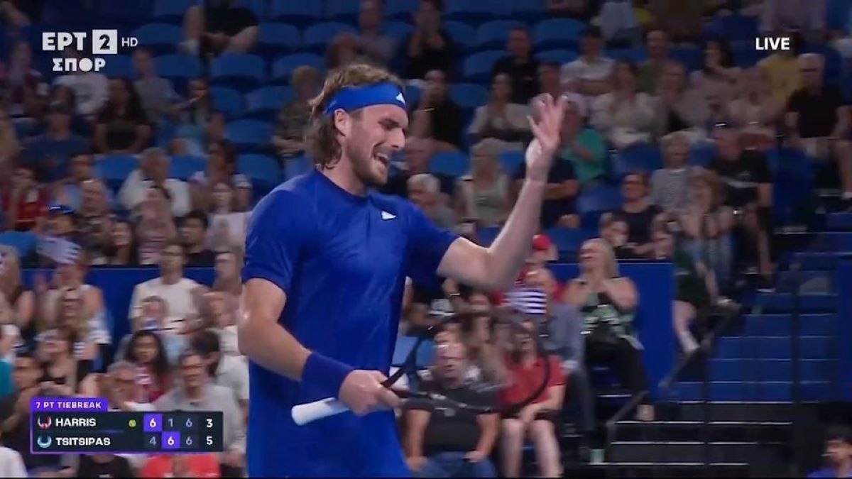 O Τσιτσιπάς ξέσπασε με.. γαλλικά στο matchpoint του παιχνιδιού (vid)