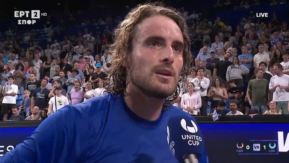 Τσιτσιπάς: «Έσπρωξα τον εαυτό μου στα όρια, είμαι περίφανος για μένα» (vid)