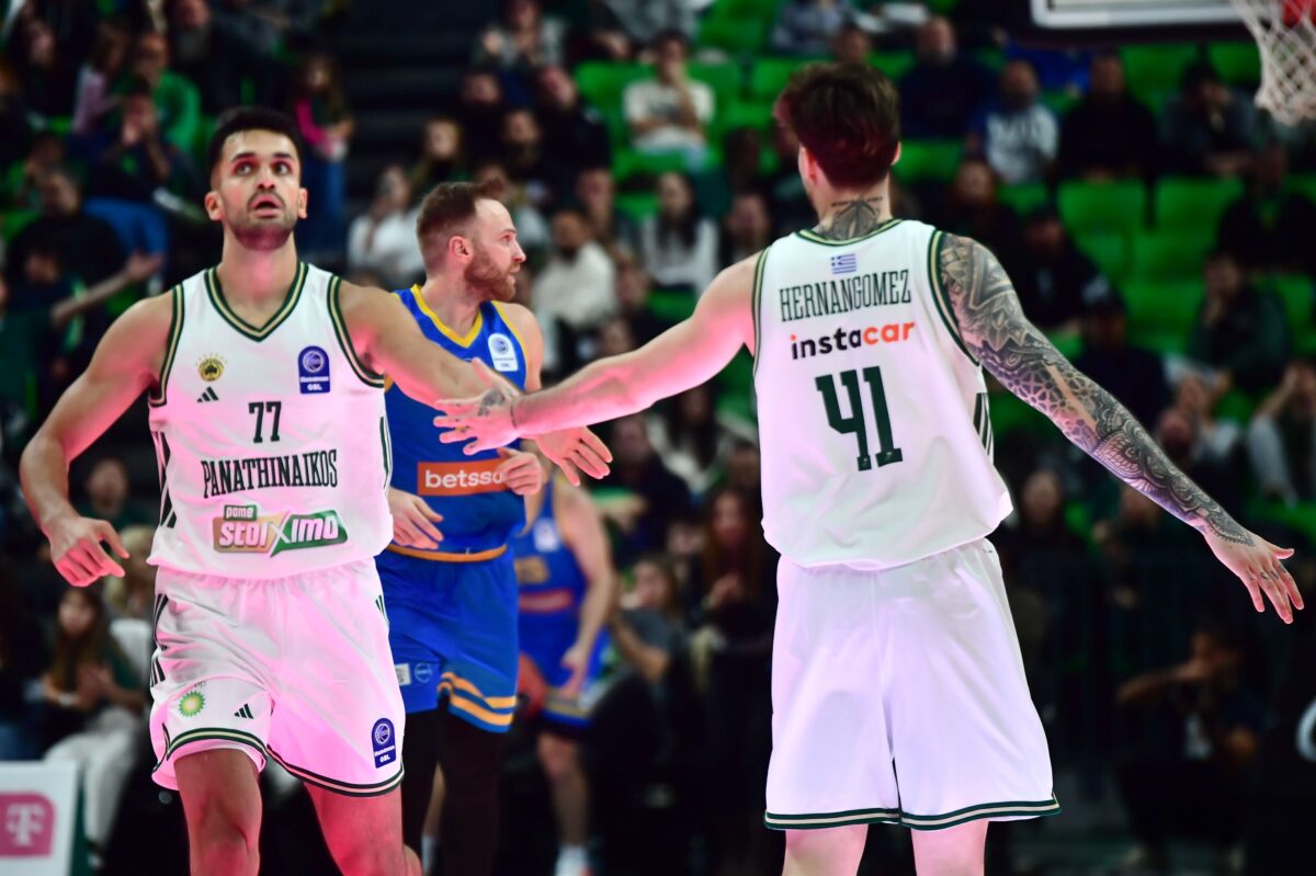 Ο Παναθηναϊκός δυσκολεύτηκε, αλλά «καθάρισε» στο τέλος το ανταγωνιστικό Περιστέρι