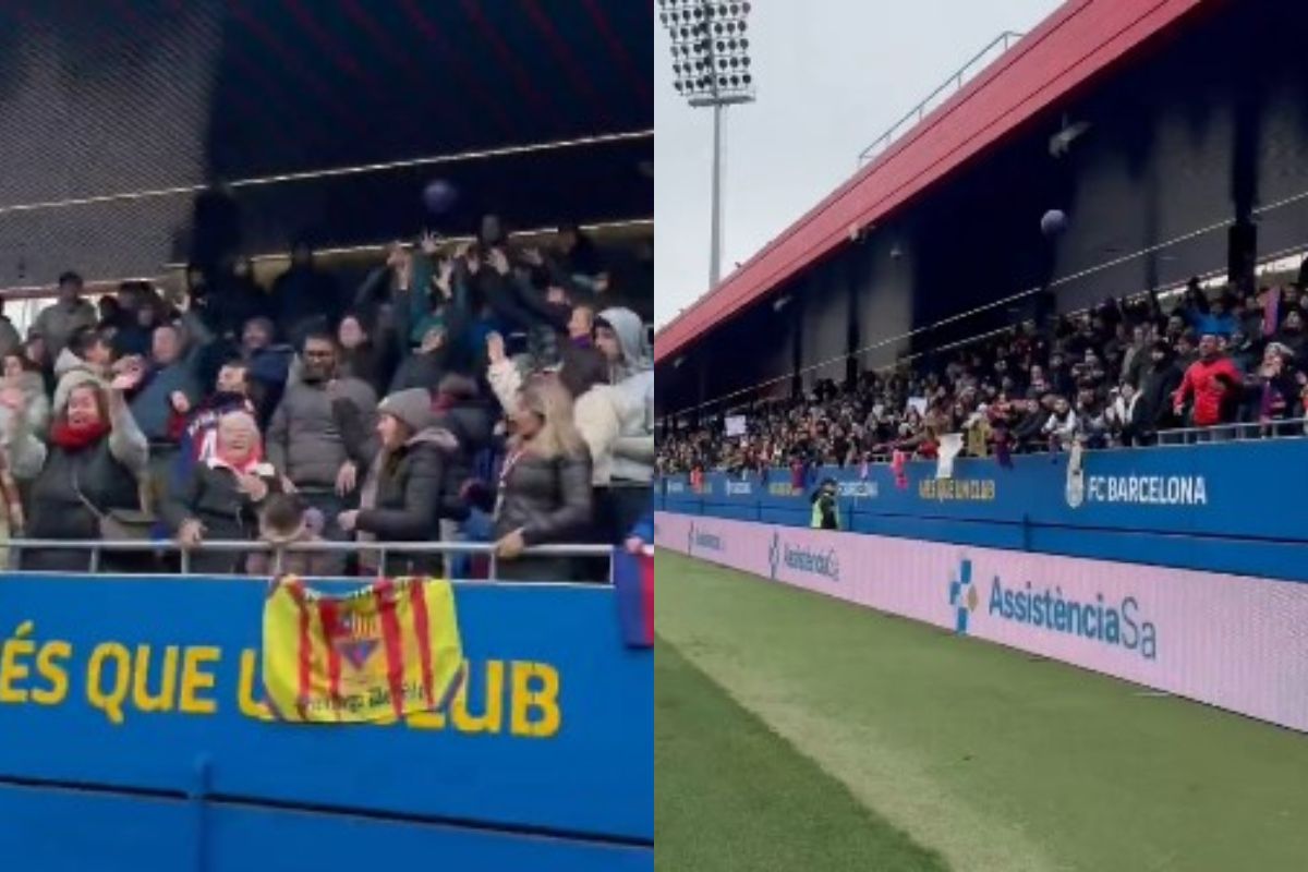 Φίλοι της Μπαρτσελόνα στην προπόνηση