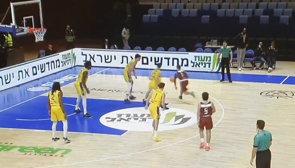 Ντροπιαστικό ματς στο BCL: Ολοκληρώθηκε σε 7 λεπτά το Χάποελ Χολόν – Τραπάνι