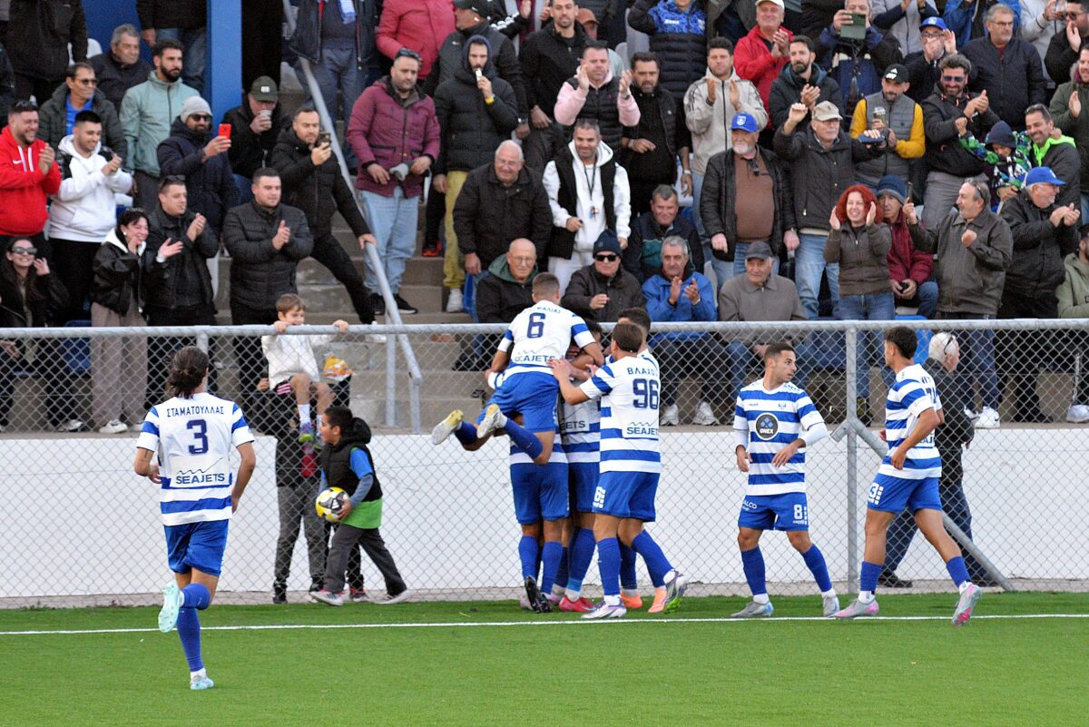 Έτσι νίκησε η Ελλάς Σύρου το Αιγάλεω (vid)