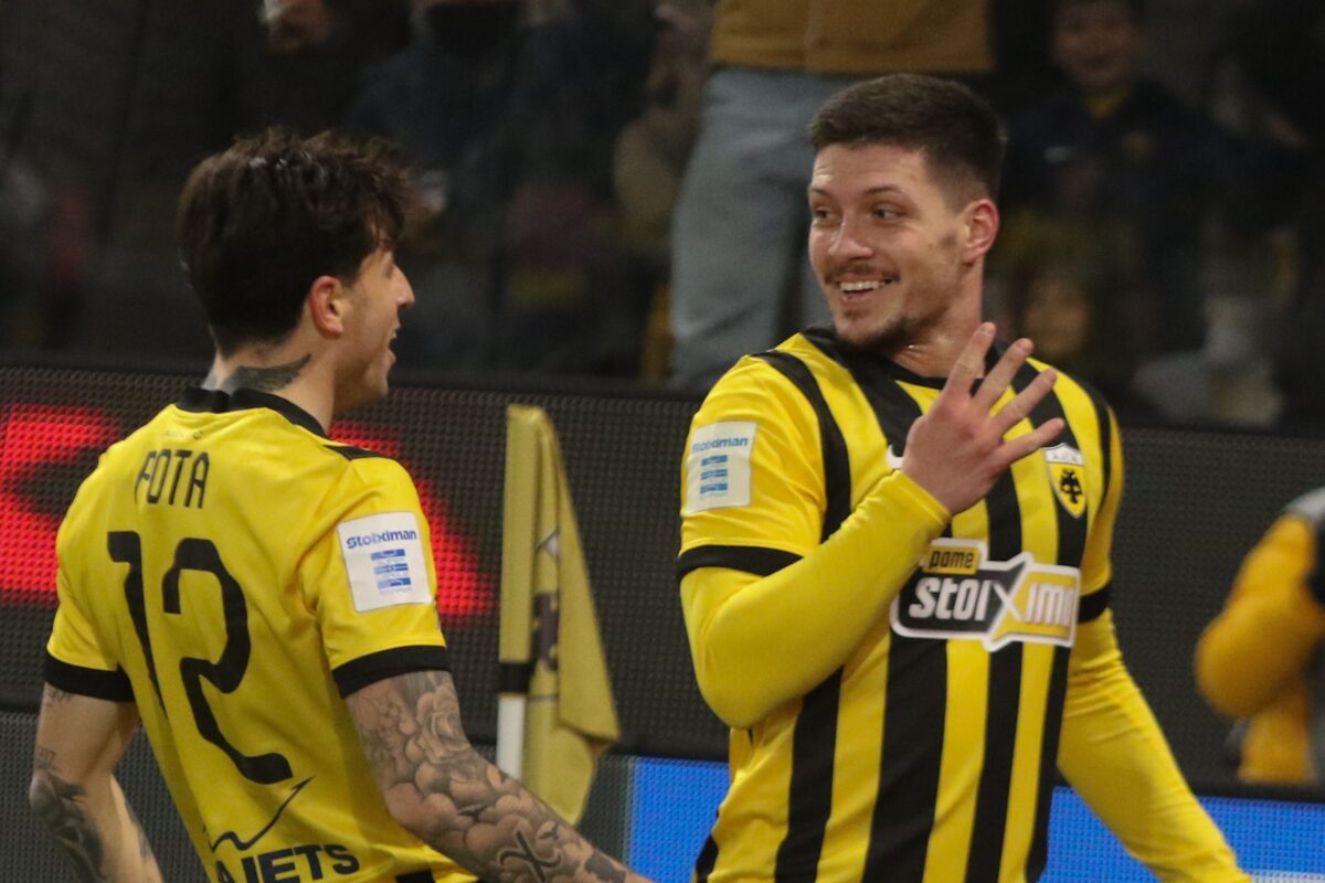 Η συμφωνία Ρότα – Γιόβιτς και η εξήγηση για την ασίστ του τέταρτου γκολ του Σέρβου στο ΑΕΚ – Παναθηναϊκός