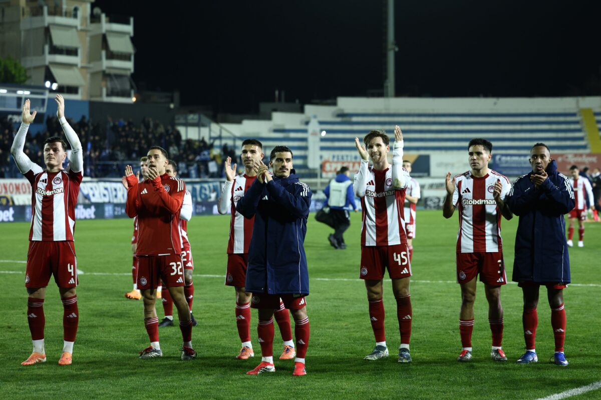 Η παρακάμερα του Ολυμπιακού από το διπλό στο Περιστέρι κόντρα στον Ατρόμητο (vid)