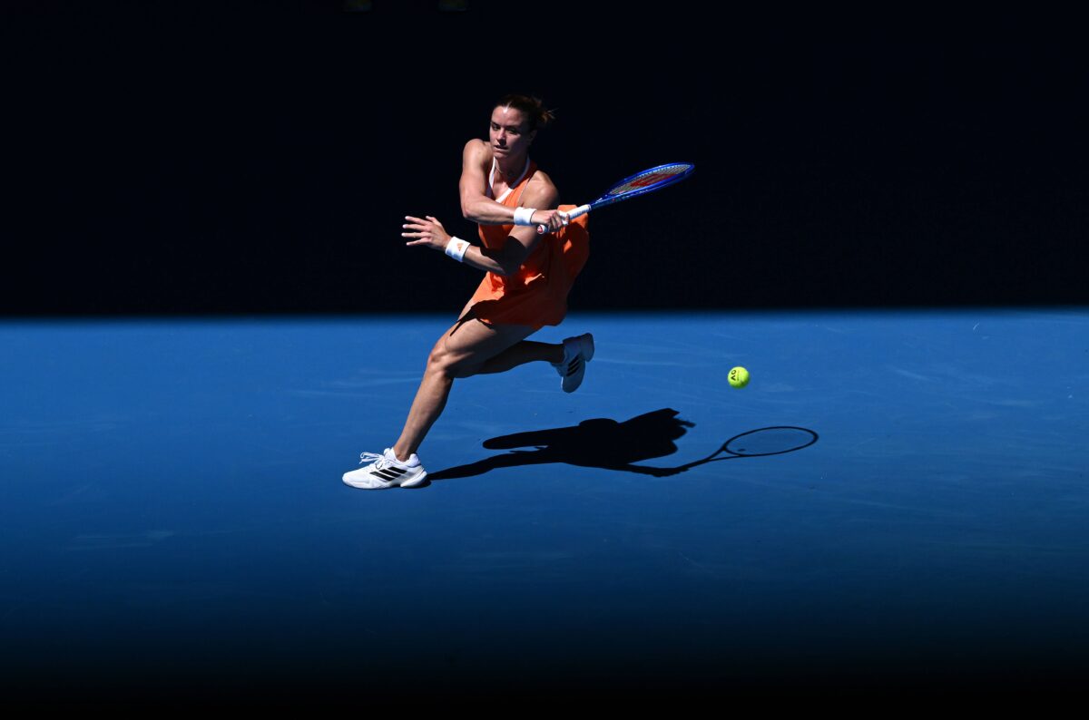 Australian Open: «Μαγικός» πόντος από τη Σάκκαρη που θύμισε Φέντερερ και Αλκαράθ (vid)