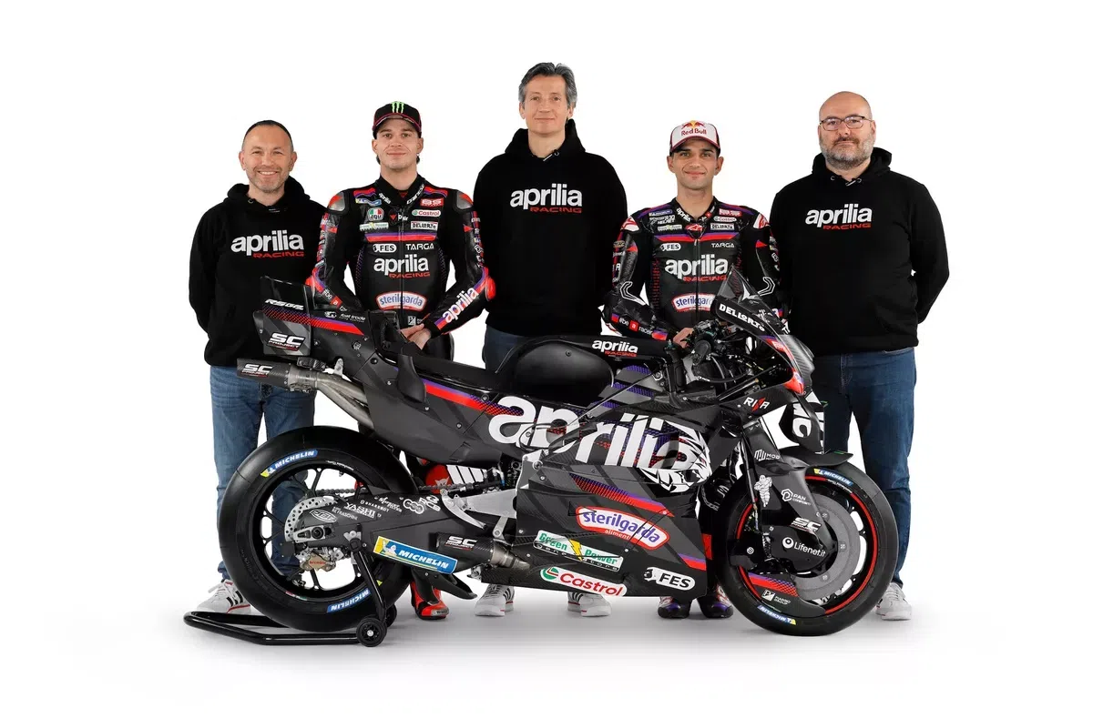 Παρουσίαση μοτοσικλέτας της Aprilia για το 2026