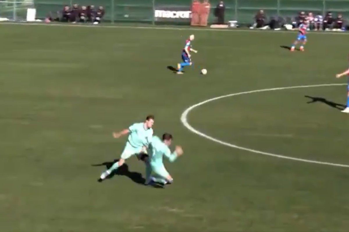 Ο Κούτσιας δέχτηκε αδιανόητη επίθεση από συμπαίκτη του κατά τη διάρκεια φιλικού (vid)