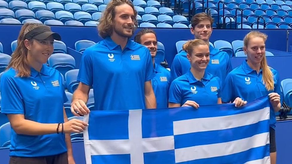 Ετοιμοπόλεμη η Team Greece για το United Cup με Τσιτσιπά και Σάκκαρη