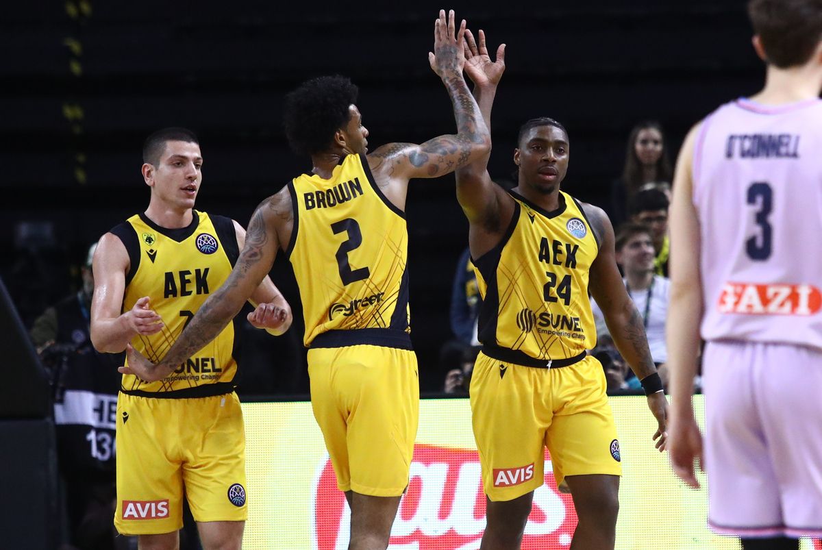 Αλλαγή στο ρόστερ της ΑΕΚ για τη Stoiximan GBL – Ο παίκτης που αντικατέστησε ο Μπράουν
