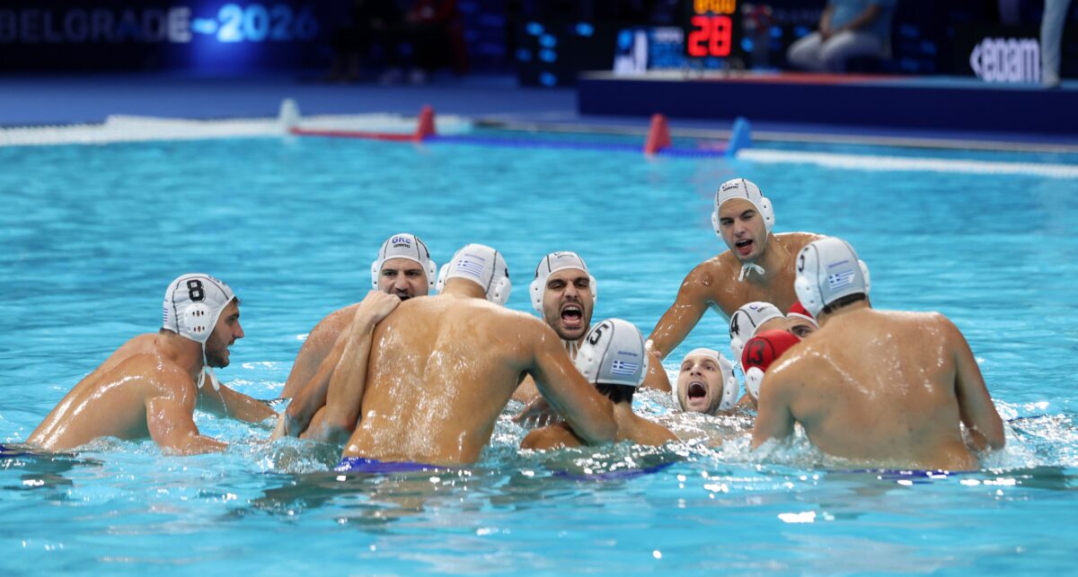 Η πρεμιέρα της Εθνικής πόλο στο Ευρωπαϊκό σε τρία σημεία