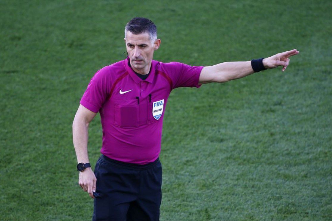 Ο Τάσος Σιδηρόπουλος σε αναμέτρηση της Super League