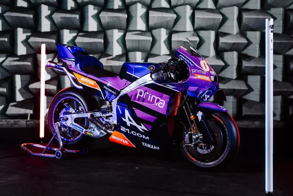 Χρωματισμός Pramac Yamaha για το 2026