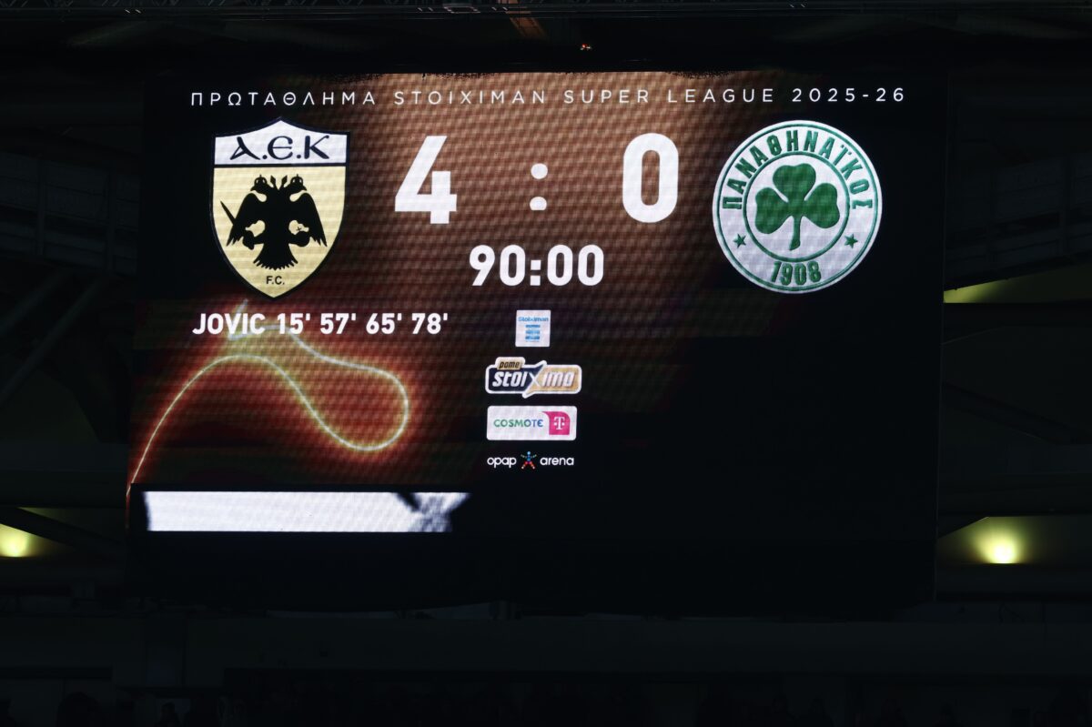 Το one man show του Γιόβιτς για τη μεγάλη νίκη της ΑΕΚ κόντρα στον Παναθηναϊκό (vid)
