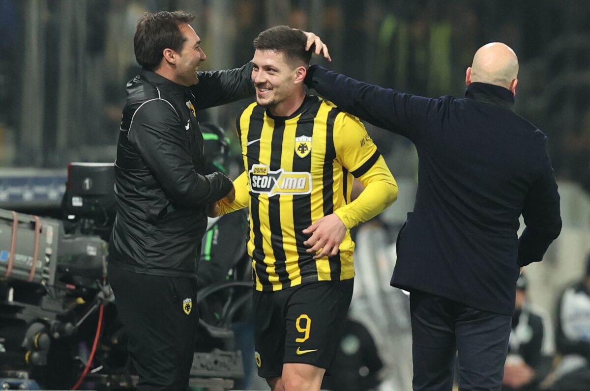 Ο Λούκα Γιόβιτς «τρέλανε» τα σερβικά ΜΜΕ με τα τέσσερα γκολ στο ΑΕΚ – Παναθηναϊκός!