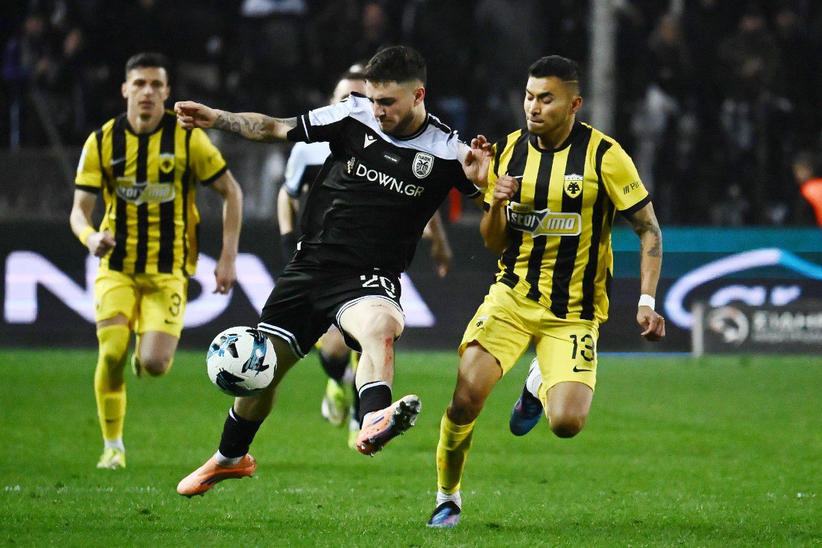 Η βαθμολογία της Stoiximan Super League μετά το ΠΑΟΚ – ΑΕΚ 0-0