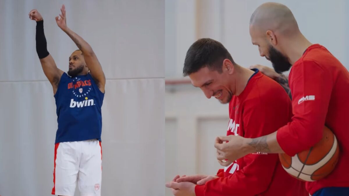 Ανεβάζει στροφές εν όψει του ημιτελικού με Μαρούσι Chery ο Ολυμπιακός (vid)