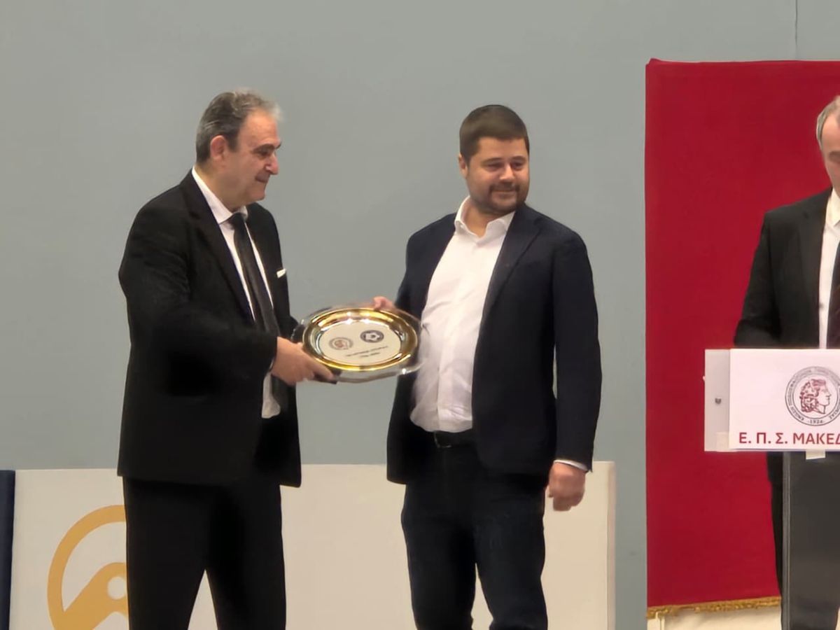 Γκαγκάτσης: «Στη Θεσσαλονίκη οι εορτασμοί για τα 100 χρόνια της ΕΠΟ» (pics)