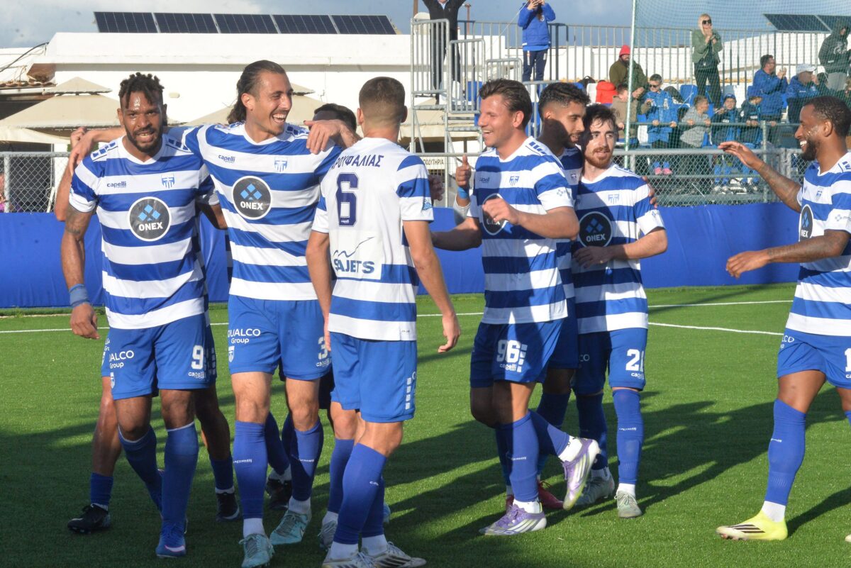 Τα τρία γκολ και οι κορυφαίες στιγμές από τη νίκη της Ελλάς Σύρου κόντρα στο Αιγάλεω