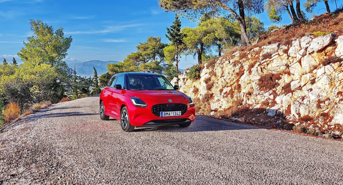 Δοκιμάζουμε το Suzuki Swift 1.2 Hybrid Auto – Η οικονομία του υβριδικού Swift συνδυάζεται ιδανικά με την έξτρα ευκολία του αυτόματου κιβωτίου