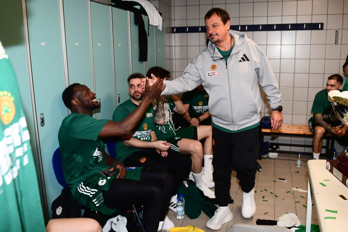 Ο Σλούκας αφιέρωσε την κατάκτηση του Κυπέλλου στον Εργκίν Αταμάν-H ομιλία του κόουτς του Παναθηναϊκού ΑΚΤΟR! (vid)