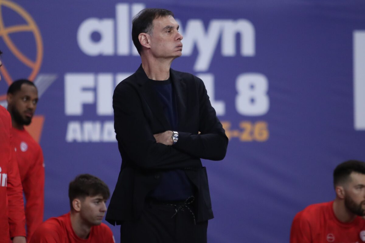 Μπαρτζώκας: «Το μυαλό των παικτών είναι ήδη στο τελικό» – Τι είπε για την κατάσταση των Μιλουτίνοφ και Τζόουνς