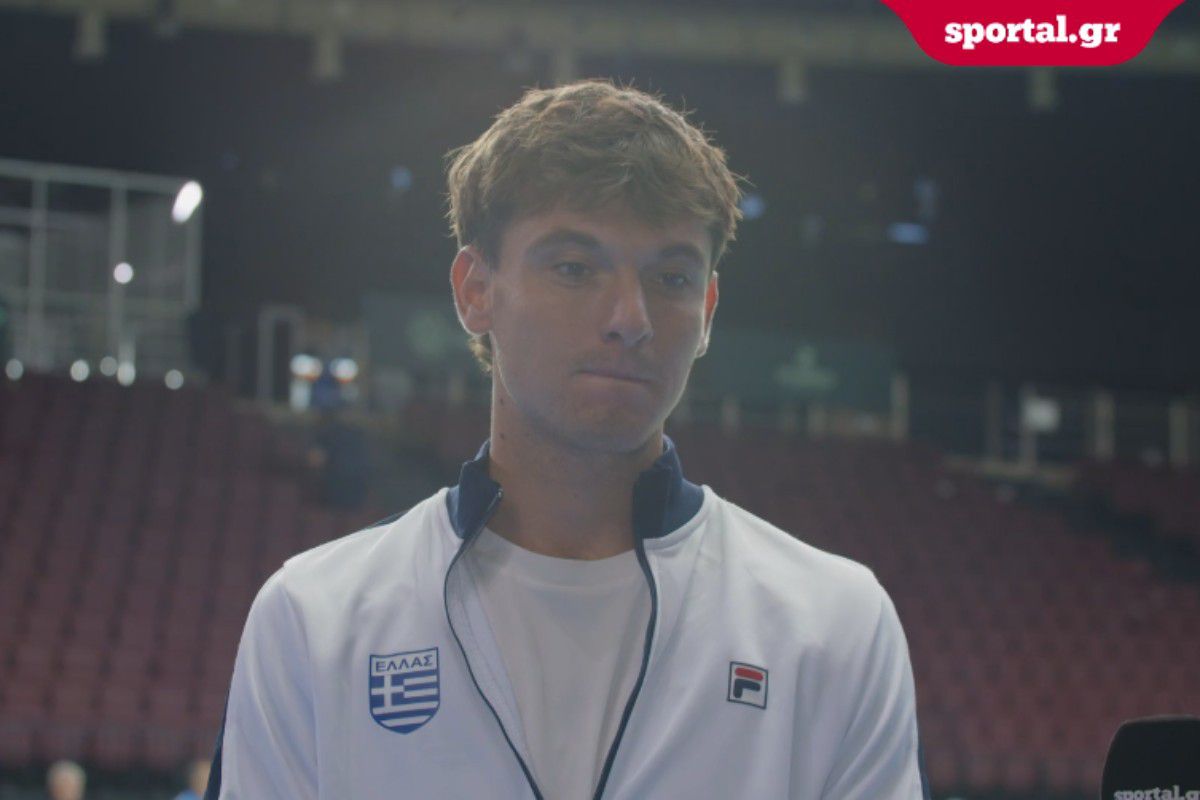 Αζωΐδης στο Sportal για το Davis Cup: «Αισθάνομαι ευγνώμων που θα εκπροσωπήσω την πατρίδα μου»