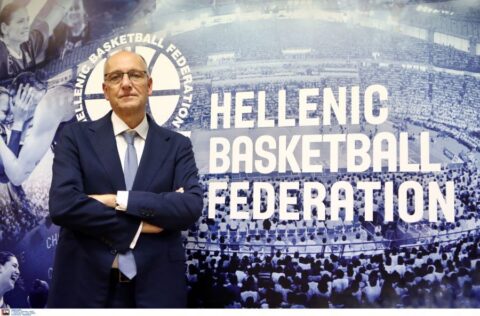 Ο Βαγγέλης Λιόλιος, πρόεδρος της ομοσπονδίας της ΕΟΚ