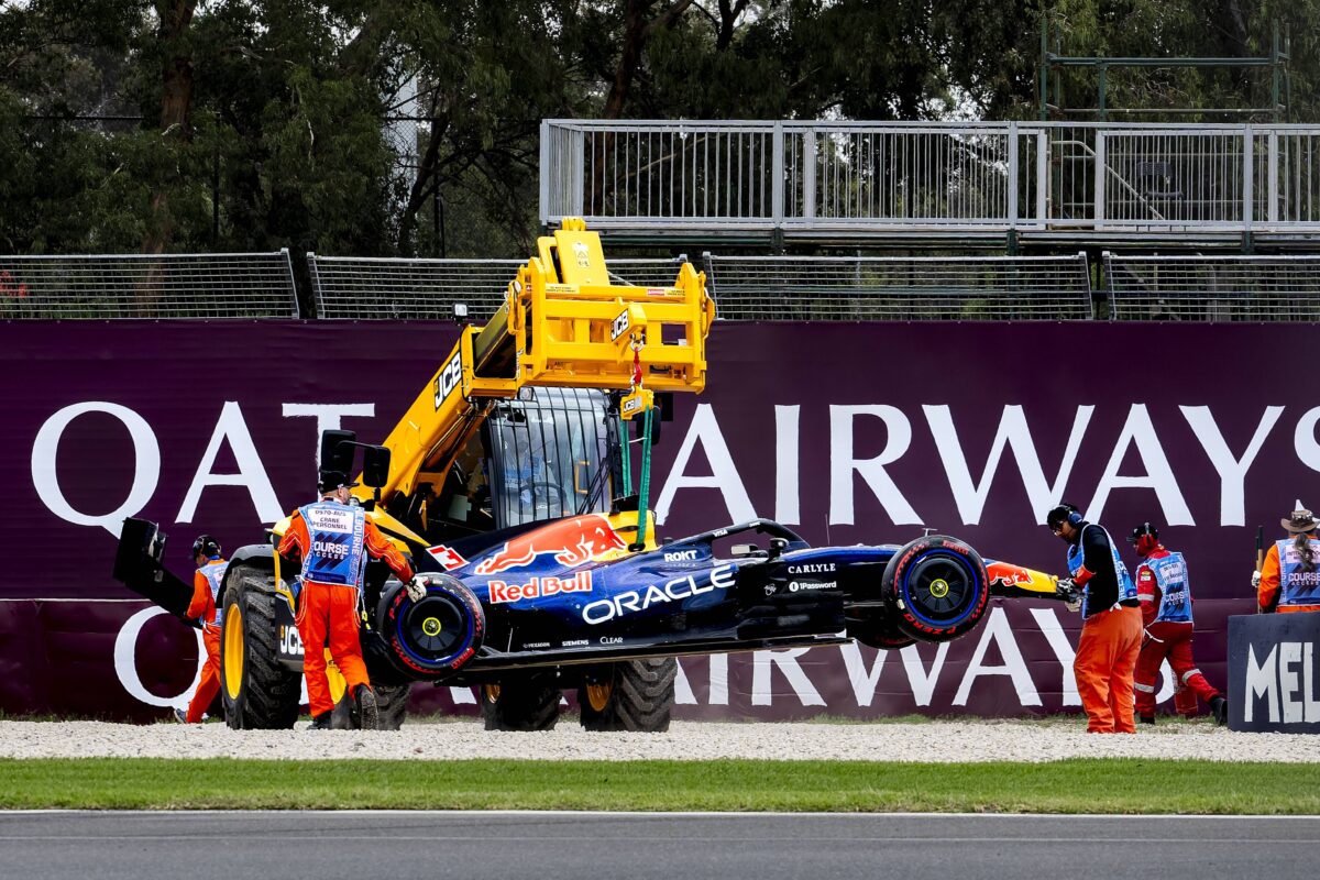 Ατύχημα Μαξ Φερστάπεν στις κατατακτήριες της Αυστραλίας