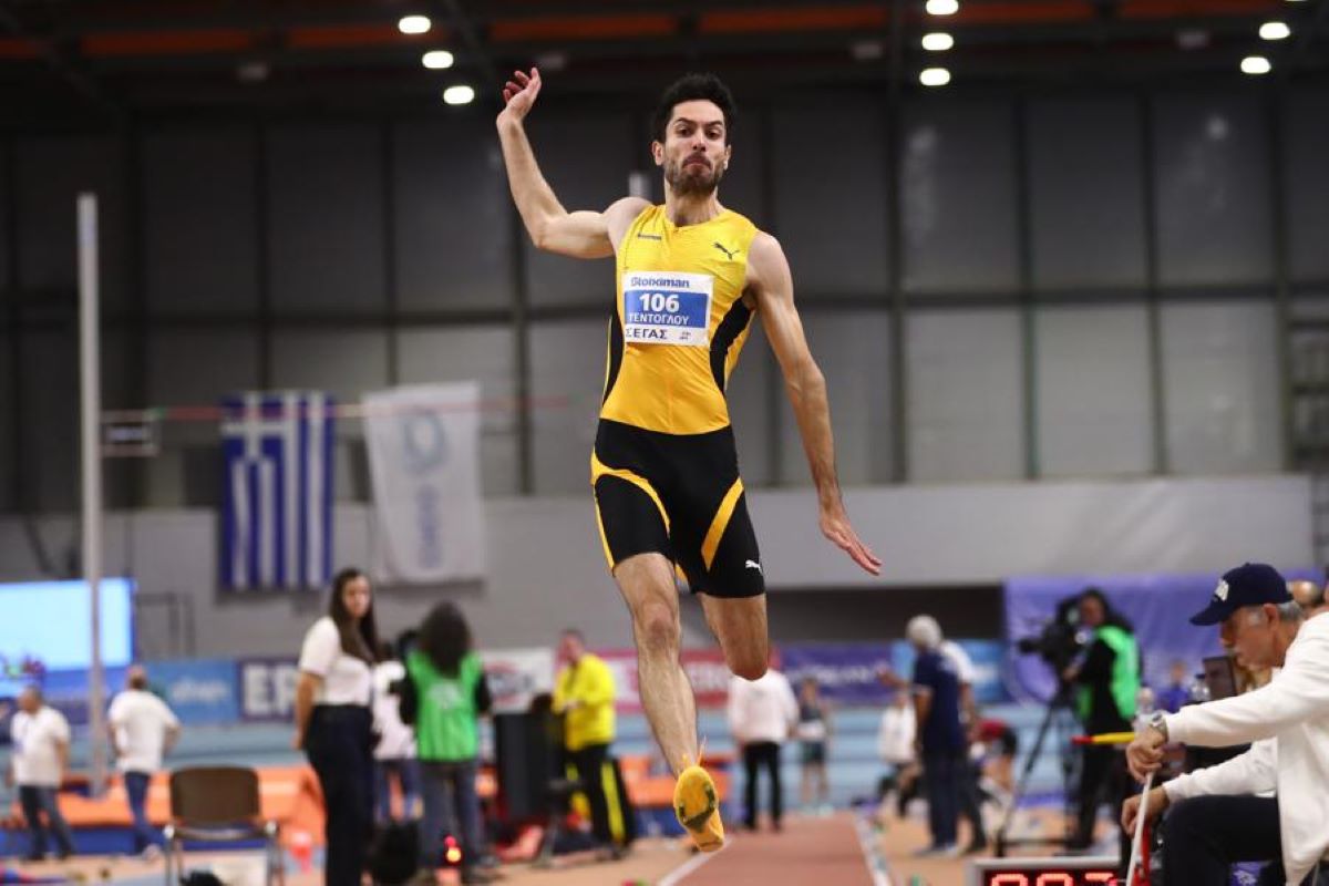 Πρώτος με 8.22μ. ο Τεντόγλου στο Πανελλήνιο Πρωτάθλημα
