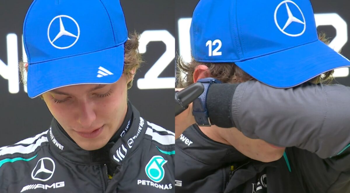 Ο Αντονέλι ξέσπασε σε κλάματα μετά τη νίκη του: «Δεν έχω λόγια, είμαι ευγνώμων στην ομάδα» (vid)