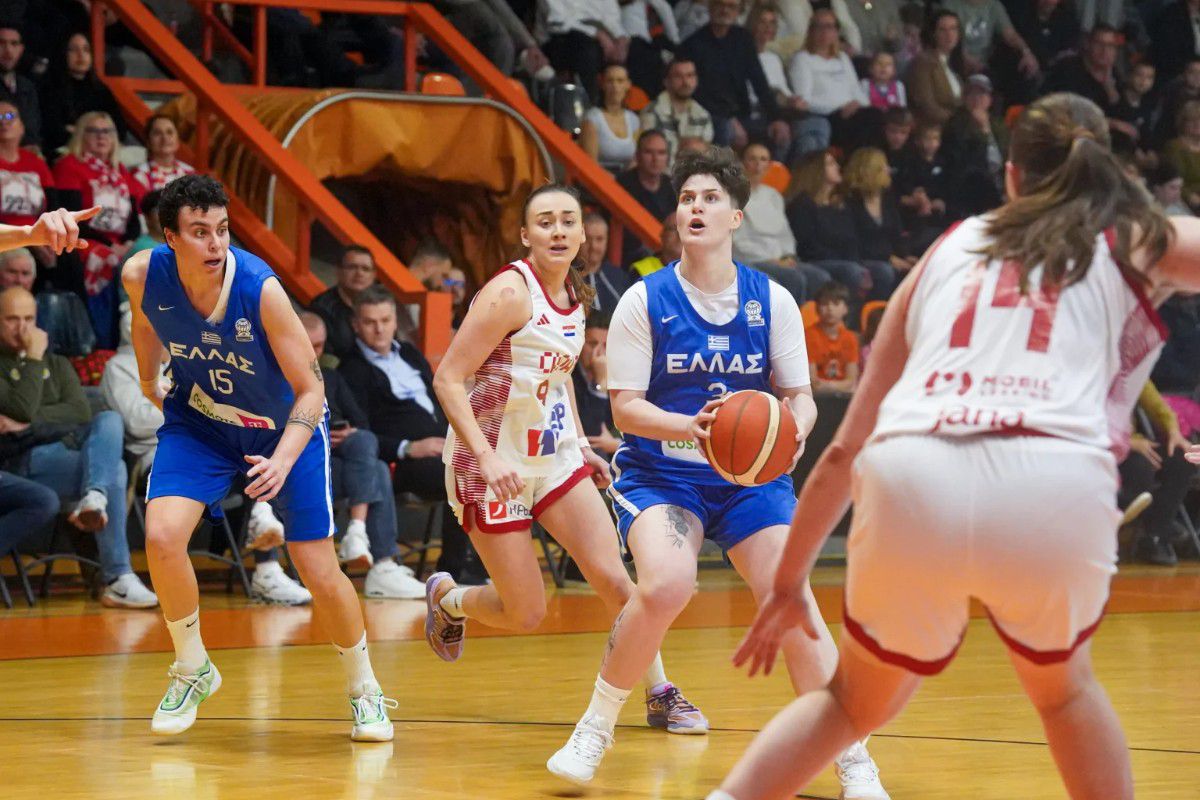 «Λύγισε» από την Κροατία η εθνική Γυναικών