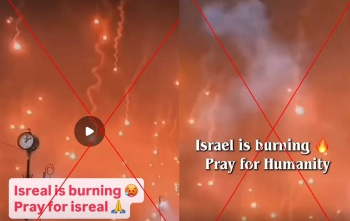 Βίντεο με πανηγυρισμούς στην Αλγερία παρουσιάστηκε ως πλάνα από τον πόλεμο Ιράν-Ισραήλ (vid)