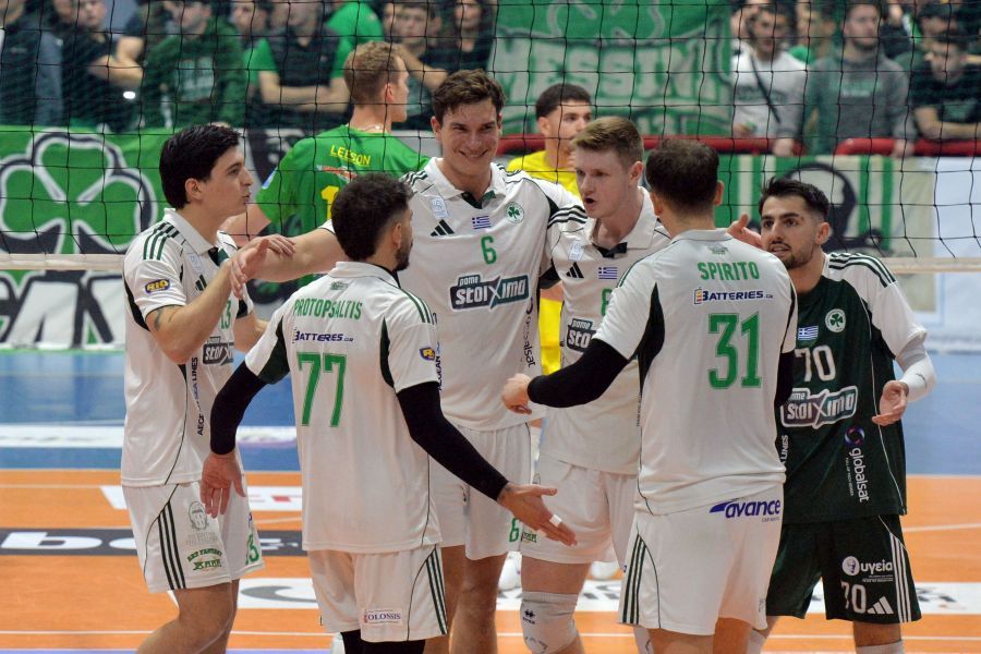 Πρωτιά για τον Παναθηναϊκό, δεύτερος ο Μίλωνας – Πως διαμορφώθηκε η βαθμολογία της Volley League