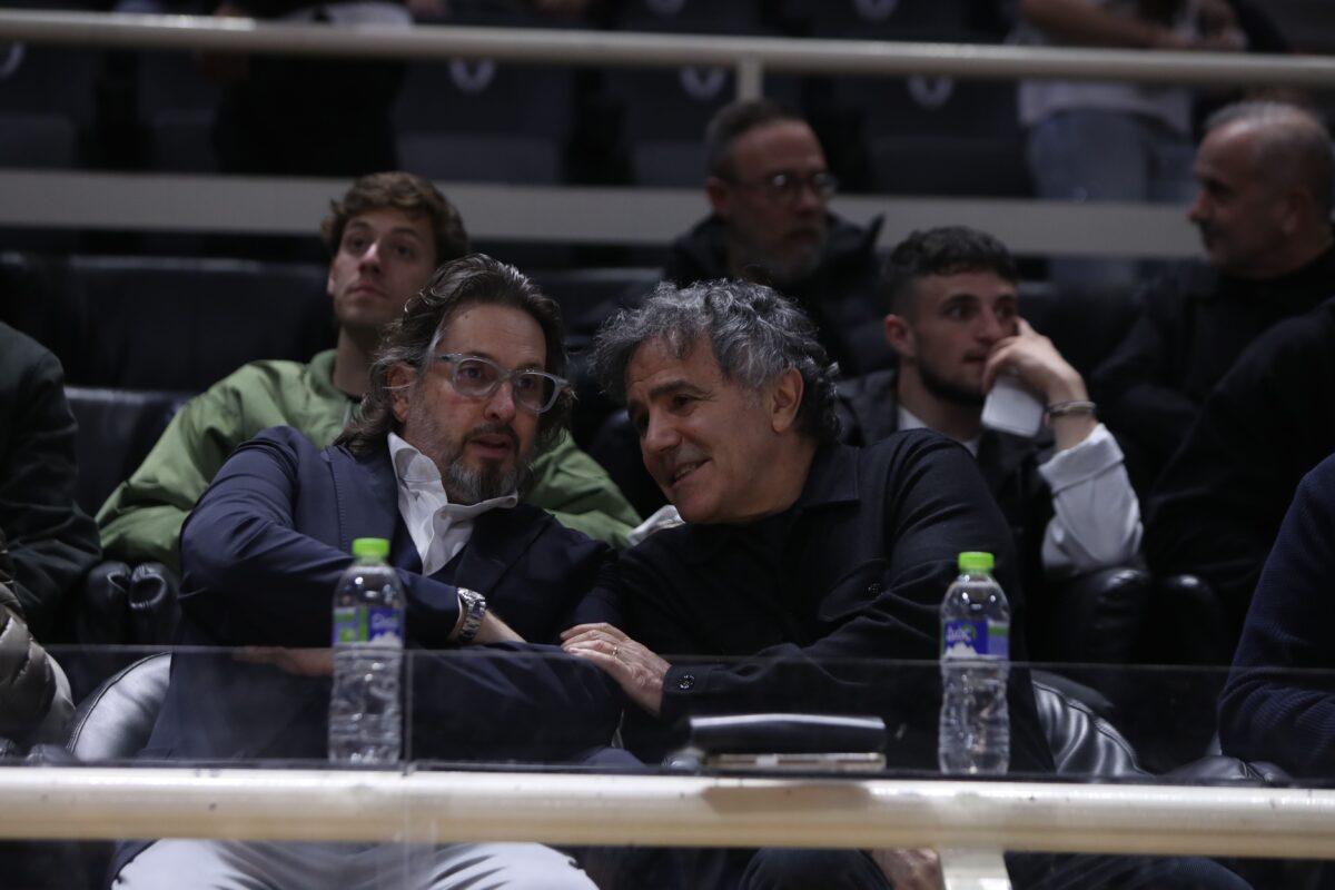 Μαζί Μυστακίδης και Τρινκιέρι για τον αγώνα με το Περιστέρι Βetsson (pics/vid)