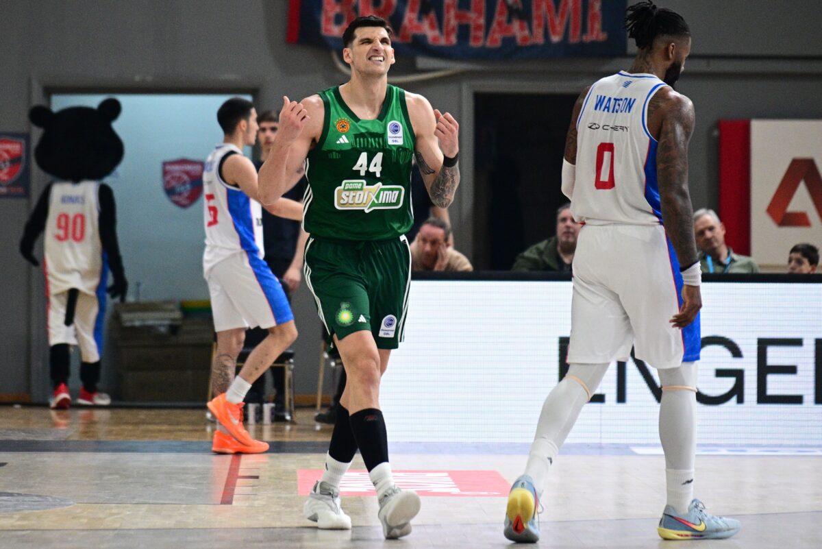 Η βαθμολογία στη Stoiximan GBL μετά τη νίκη του Παναθηναϊκού στη Γλυφάδα (22/03)