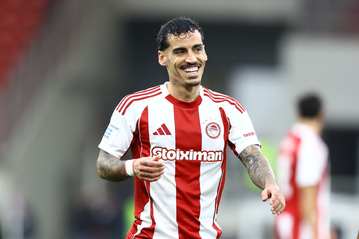 O Τσικίνιο στο Ολυμπιακός - Παναιτωλικός