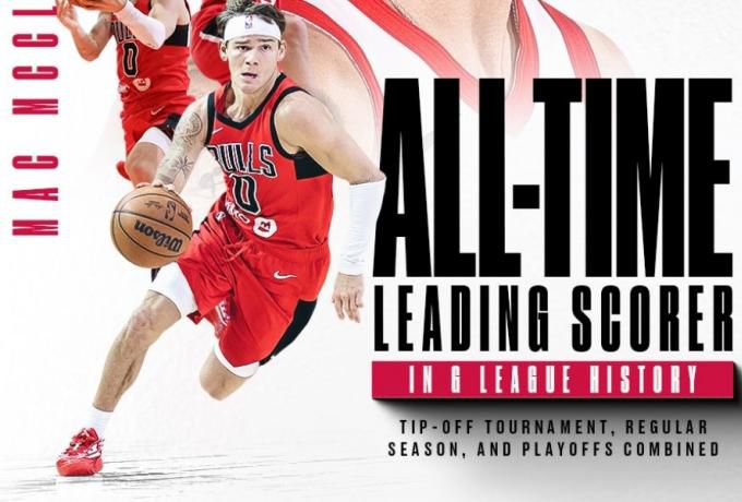 Πρώτος σκόρερ στην ιστορία της G-League o ΜακΚλανγκ (vid)