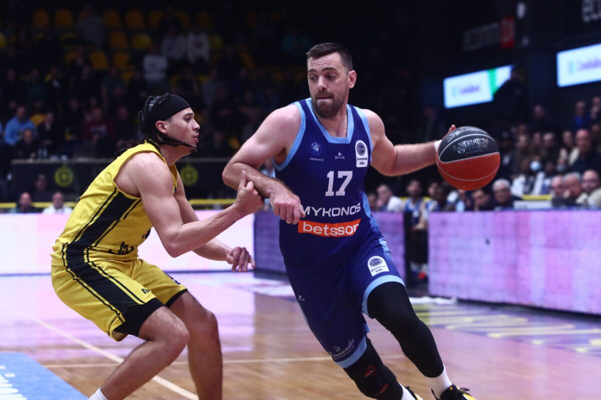 Με 44 βολές η Μύκονος Betsson πήρε ανάσα νικώντας το Μαρούσι Chery που συνεχίζει να παλεύει κόντρα σε όλους και σε όλα