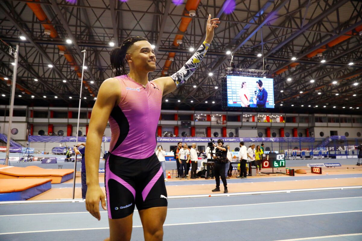 Τα συγχαρητήρια του Μπούμπκα στον Καραλή για το 6.17μ (pic)