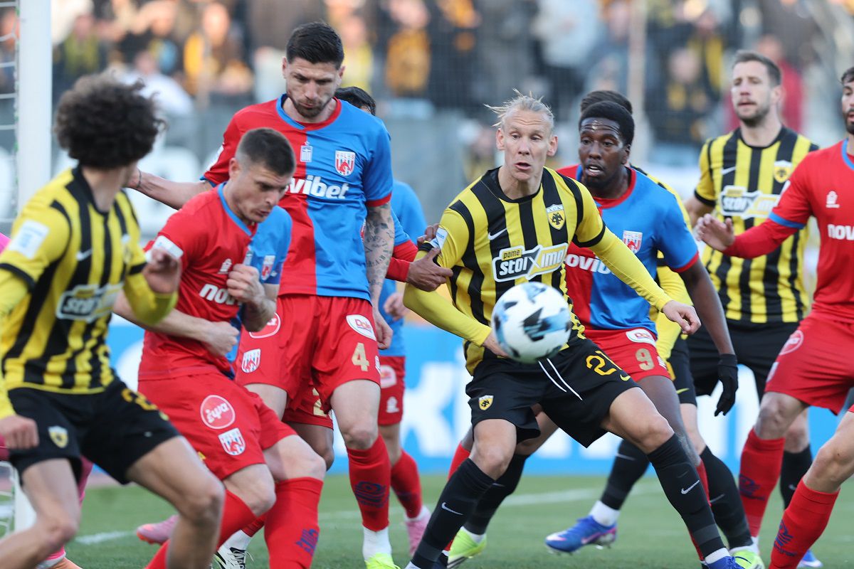 Η βαθμολογία της Stoiximan Super League μετά το Βόλος – ΑΕΚ 2-2