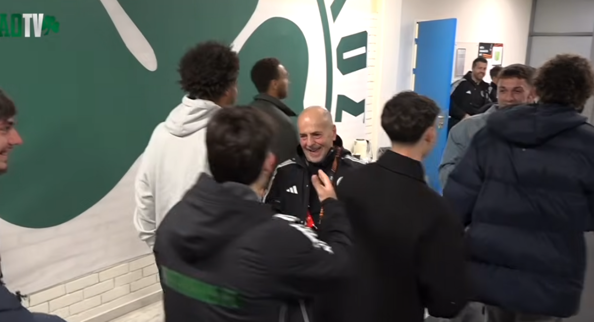 Η αγκαλιά Ταμπόρδα – Αλαφούζου και οι ξέφρενοι πανηγυρισμοί: Η παρακάμερα του Παναθηναϊκός -Μπέτις (vid)