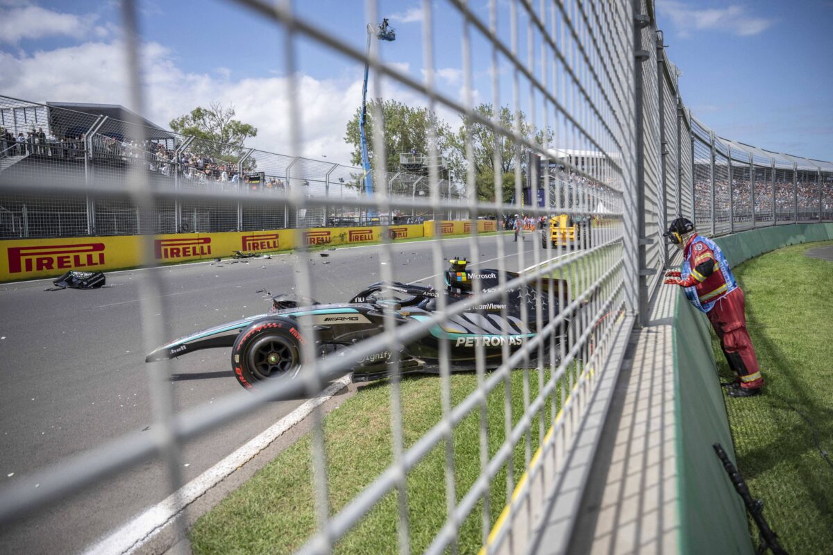 Σφοδρή σύγκρουση για τον Αντονέλι σε τρομακτικό ατύχημα στο FP3 της Αυστραλίας (vid)