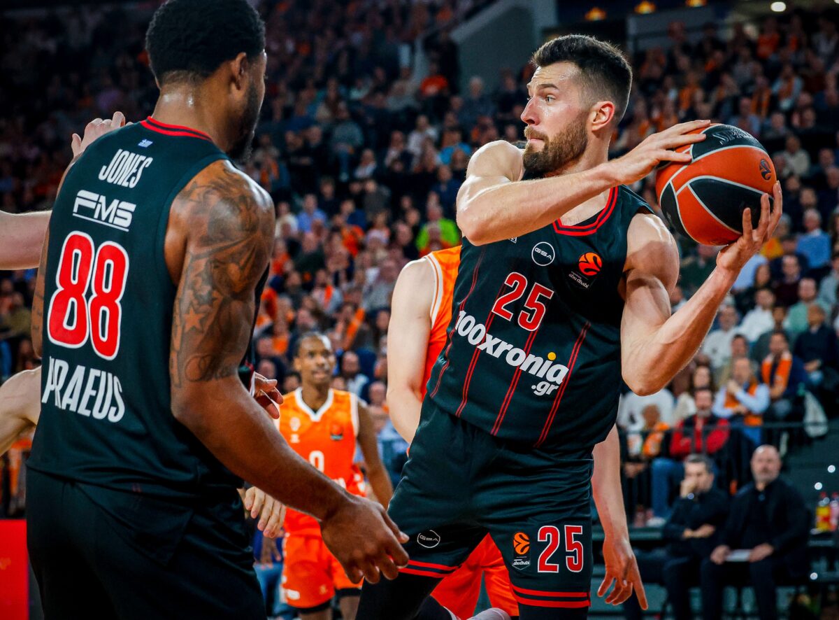 Η βαθμολογία της Euroleague μετά την ήττα του Ολυμπιακού στη Βαλένθια – Το πρόγραμμα των «ερυθρόλευκων»