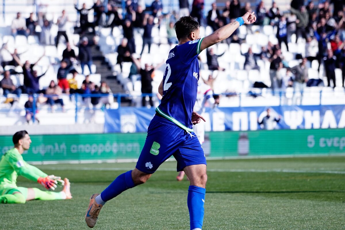 Το γκολ του Χριστόπουλου που άνοιξε το σκορ στο Κηφισιά – Βόλος