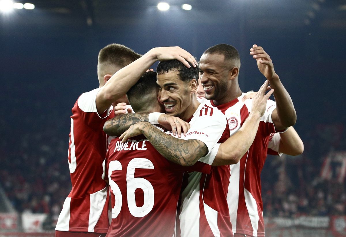 Οι παίκτες του Ολυμπιακού