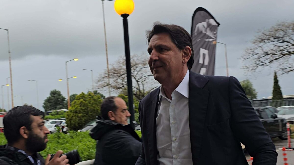 Στο Παλατάκι ο Ρεντζιάς για τον τελικό του ΠΑΟΚ