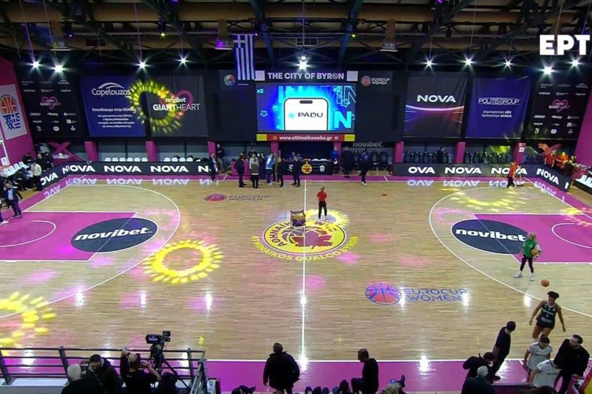 Η στιγμή της διακοπής στο Αθηναϊκός – Παναθηναϊκός