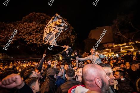 Ατέλειωτο γλέντι στο Ηράκλειο για τον ΟΦΗ μέχρι το πρωί  (pics)